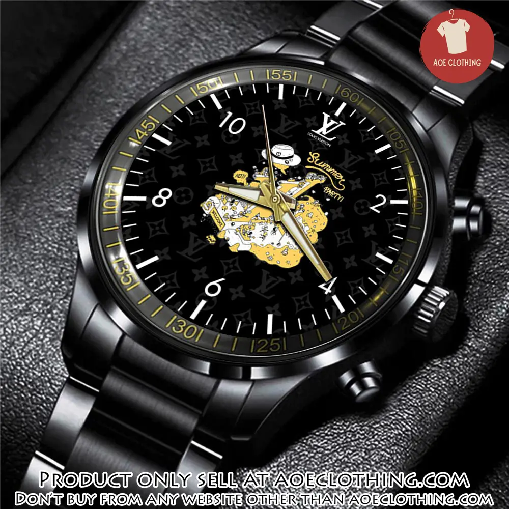 Lv luxury black fashion sport watch bwl1016 aoe2615725